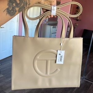 Medium Cream Telfar NWT